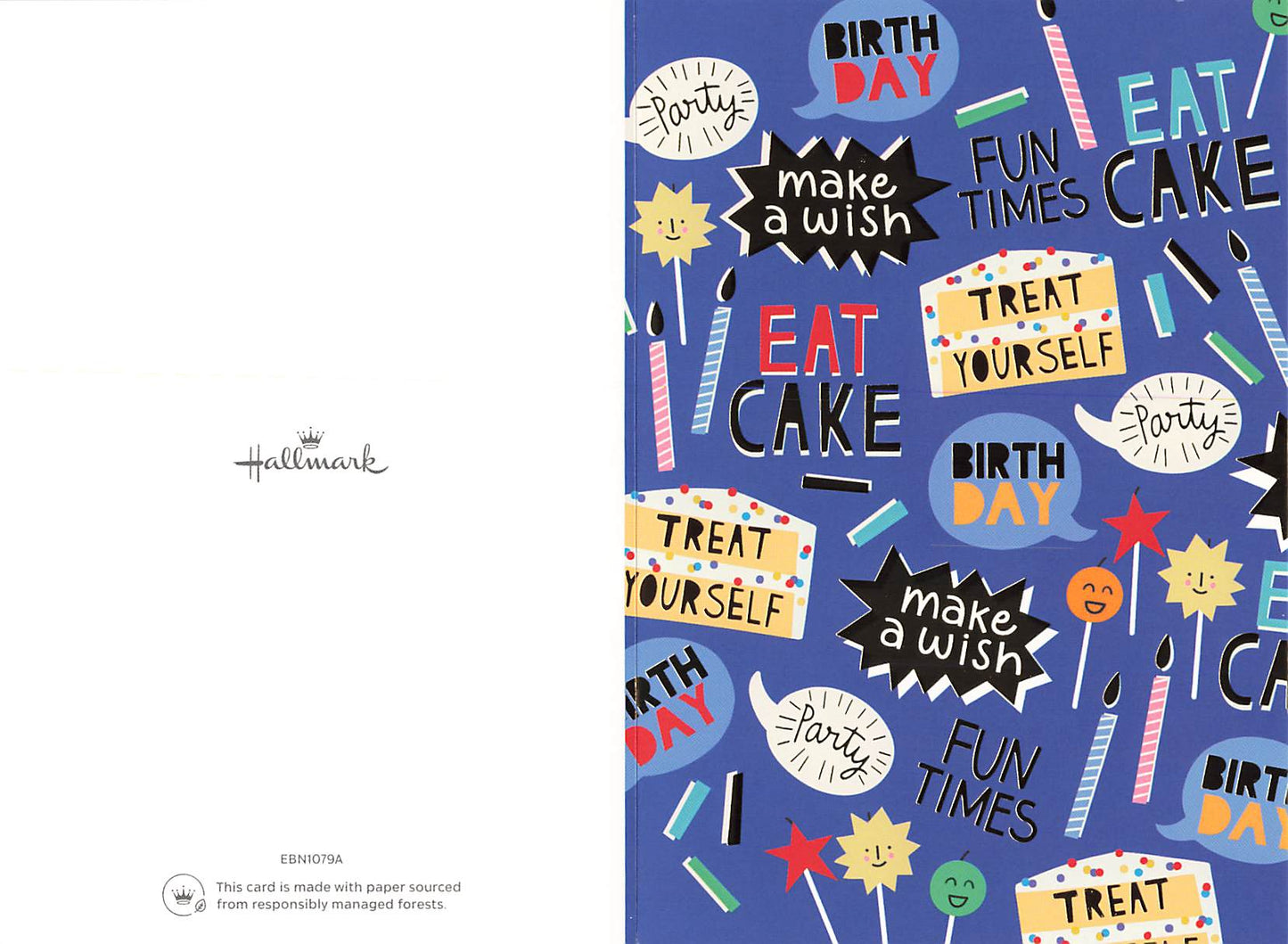 Kids Party Birthday Greeting Card