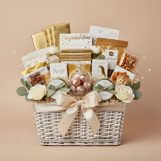 Congratulations Custom Gift Basket