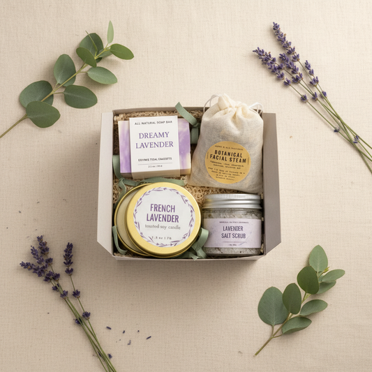 Lavender Self-Care Gift Set