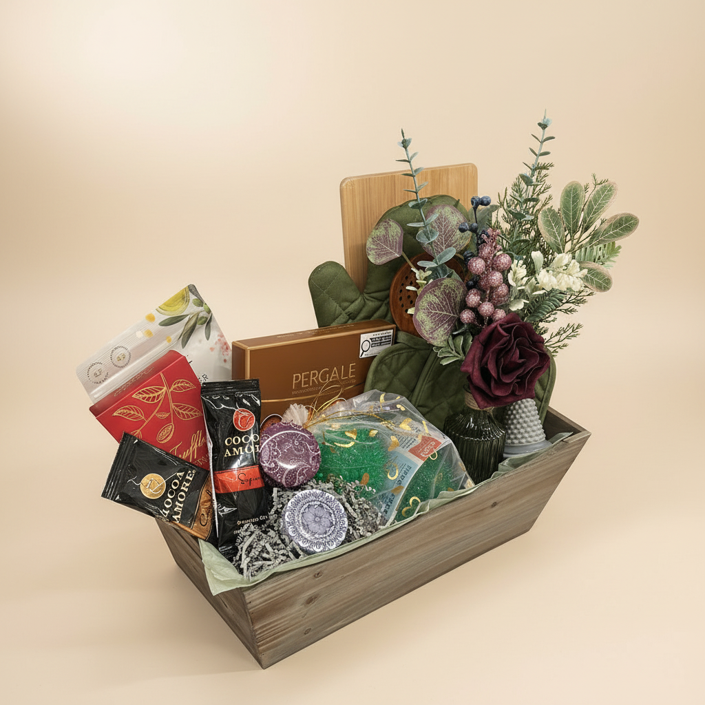 Signature Basket - Wooden Crate
