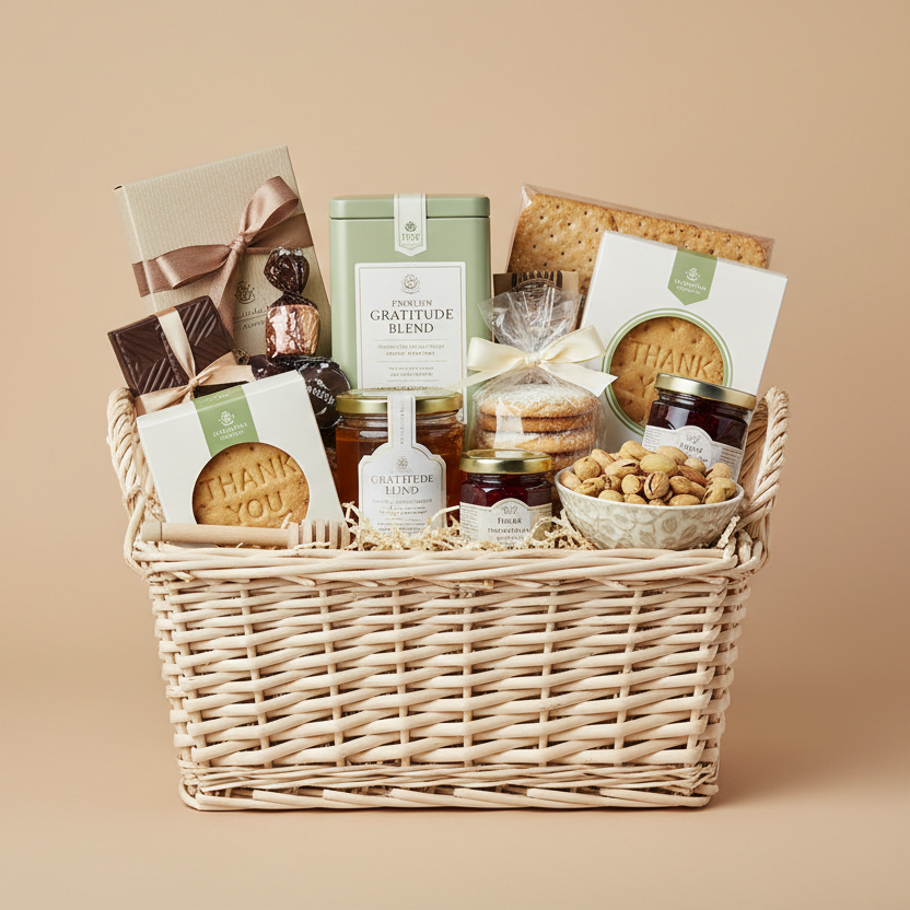 Thank You Custom Gift Basket