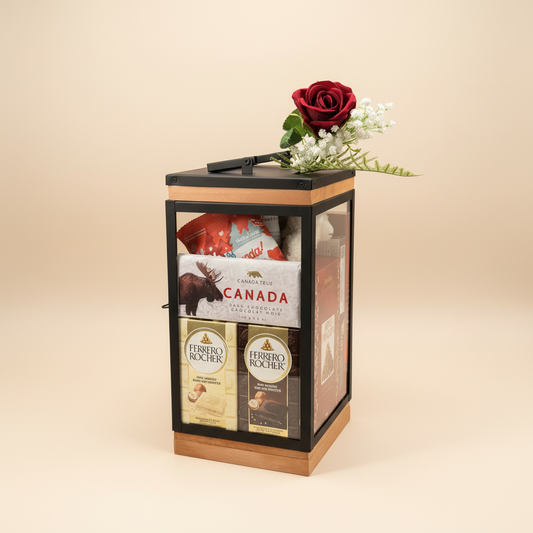 Valentine's Lantern with neutral background